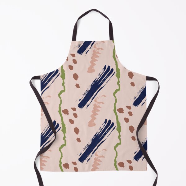 Item preview, abstract pattern on a pinkish background . smears , brush prints , smudges . designed and sold by Atrinheart.