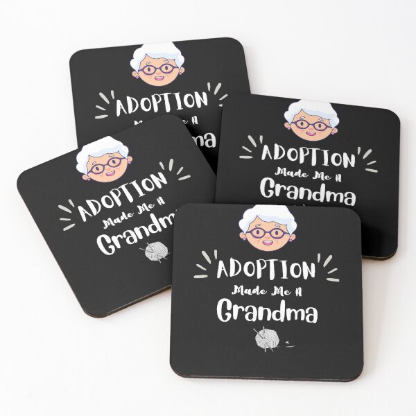 Item preview, ADOPTION made me a grandma grandparent day designed and sold by ZqkDesign.
