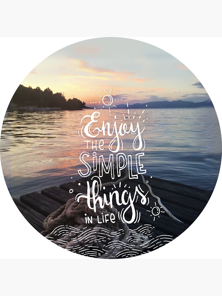 Enjoy the simple things in life - Landscape by the sea by mirunasfia