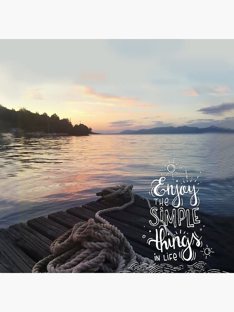 Enjoy the simple things in life - Landscape by the sea by mirunasfia