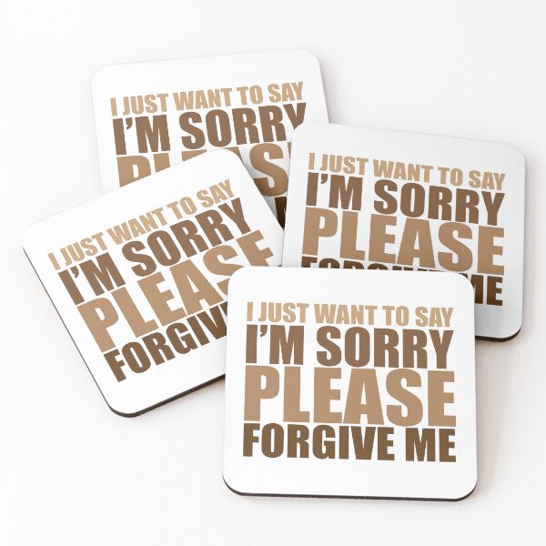Item preview,  IM SORRY, PLEASE FORGIVE ME  designed and sold by BeCoolByHarun.