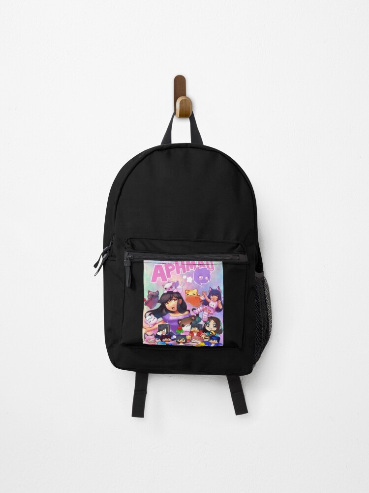 Girl's Aphmau Backpack Kids Aphmau All Over Print Large School Bag