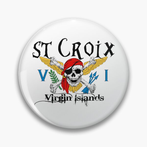 Item preview, St. Croix Virgin Islands - Pirate Flag designed and sold by marquet65.