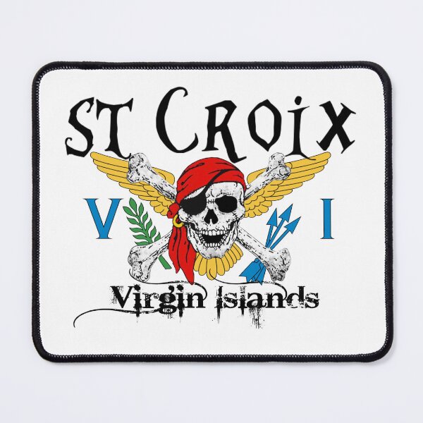 Item preview, St. Croix Virgin Islands - Pirate Flag designed and sold by marquet65.