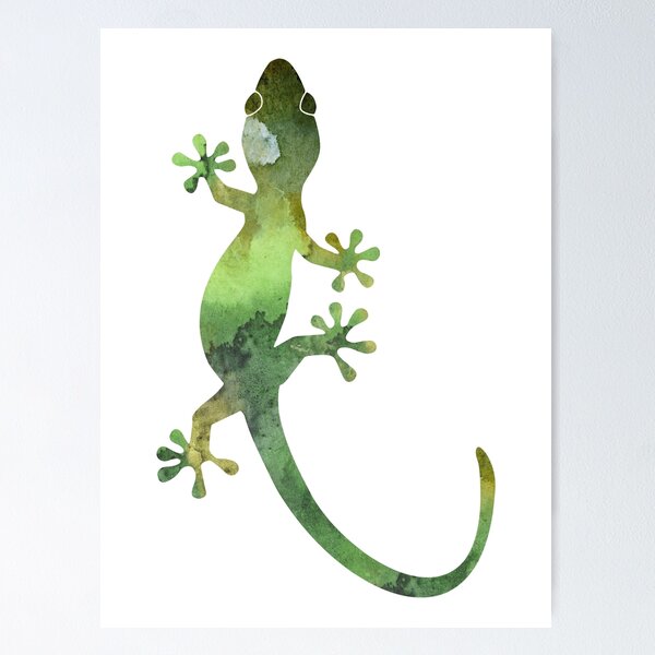 Artikelvorschau, Gecko entworfen und verkauft von Rosaliartbook.