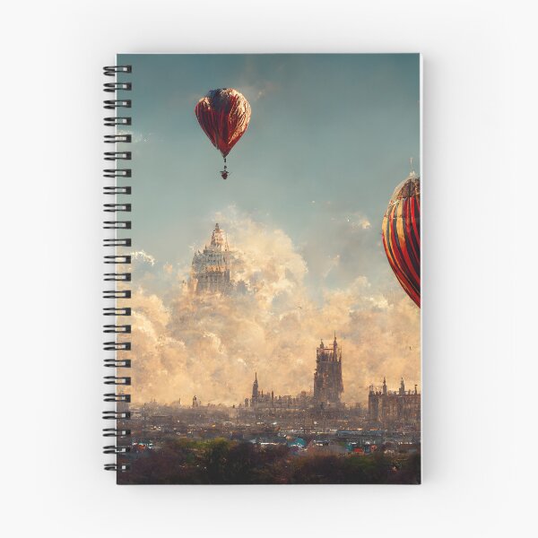 Item preview, Warm Aeronaut Skies designed and sold by Foodcolored.