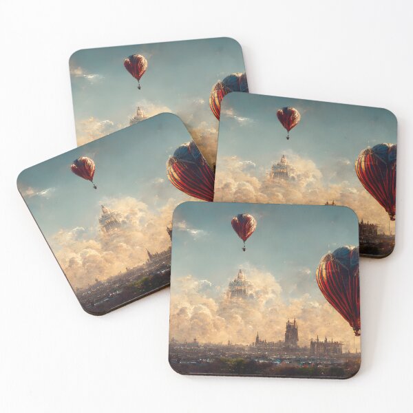 Item preview, Warm Aeronaut Skies designed and sold by Foodcolored.