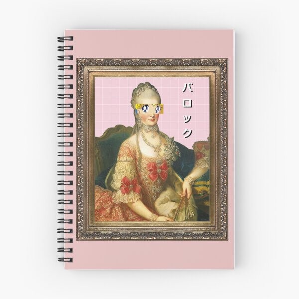 Item preview, VAPORWAVE Rococo Dame designed and sold by PeachPantone.