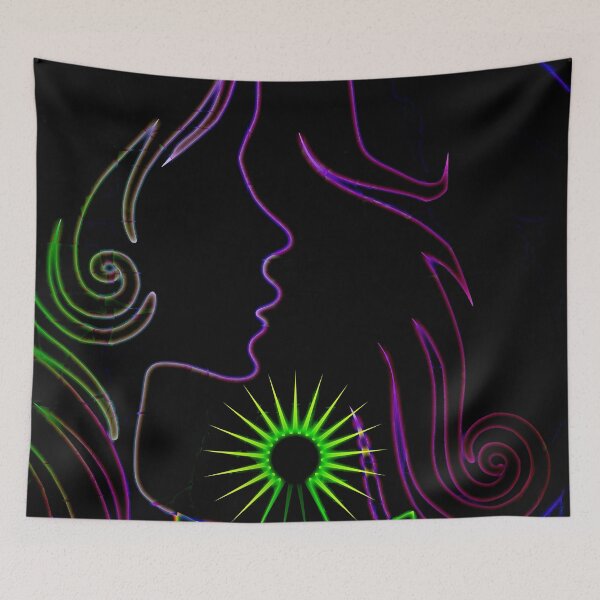 Item preview, Hippy Lady From The 70's designed and sold by EdwardMonet.