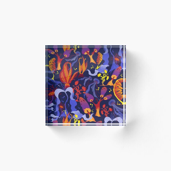 Aperçu de l'œuvre Jardin extraterrestre - sombre créée et vendue par kobyakov.