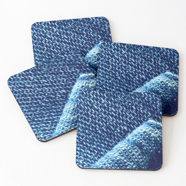 Item preview, Raw Blue Denim Minimalist Design designed and sold by capricedefille.