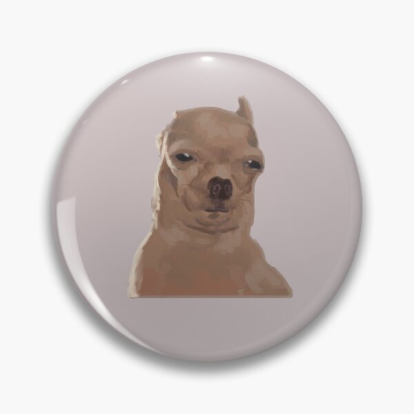 Item preview, Blank Face Chihuahua Dog Meme designed and sold by Neteshez.