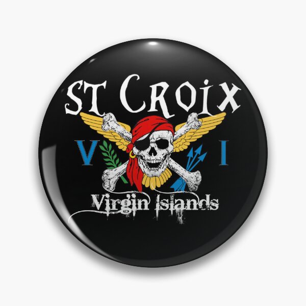 Item preview, St. Croix Virgin Islands - Pirate Flag designed and sold by marquet65.