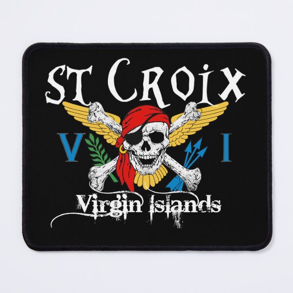 Item preview, St. Croix Virgin Islands - Pirate Flag designed and sold by marquet65.