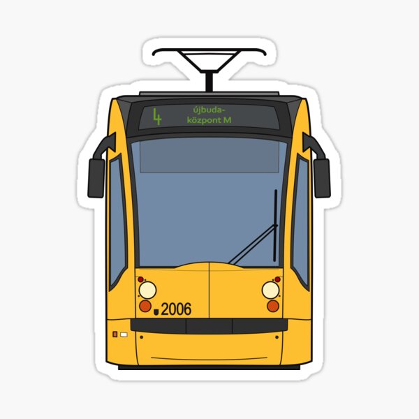 Aperçu de l'œuvre Tramway de Budapest (combiné) créée et vendue par Charlie Care.