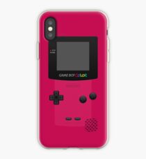 Pink Nintendo Gameboy Color iPhone Case