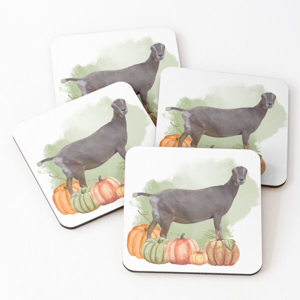 Item preview, Fall Pumpkin LaMancha designed and sold by FeijoaGoats.