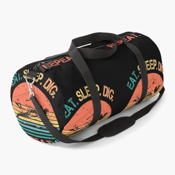 Item preview, Archeology retro sunset eat sleep dig repeat designed and sold by TipTopTapo.