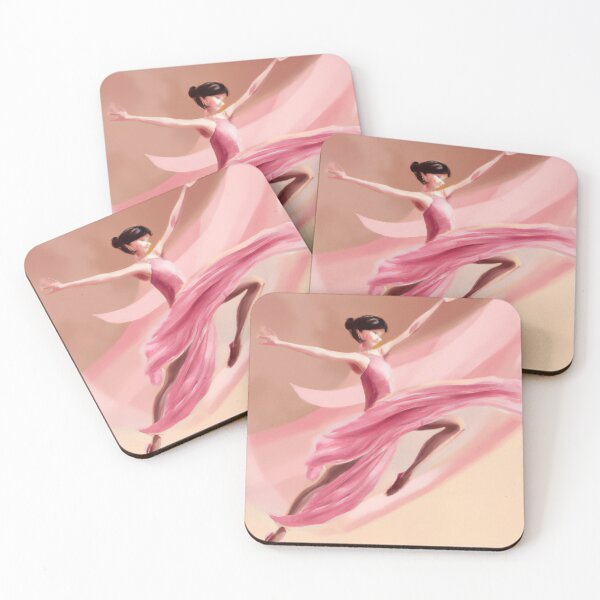 Item preview, Pink Abstract Ballerina Drawing designed and sold by OmniaDea.