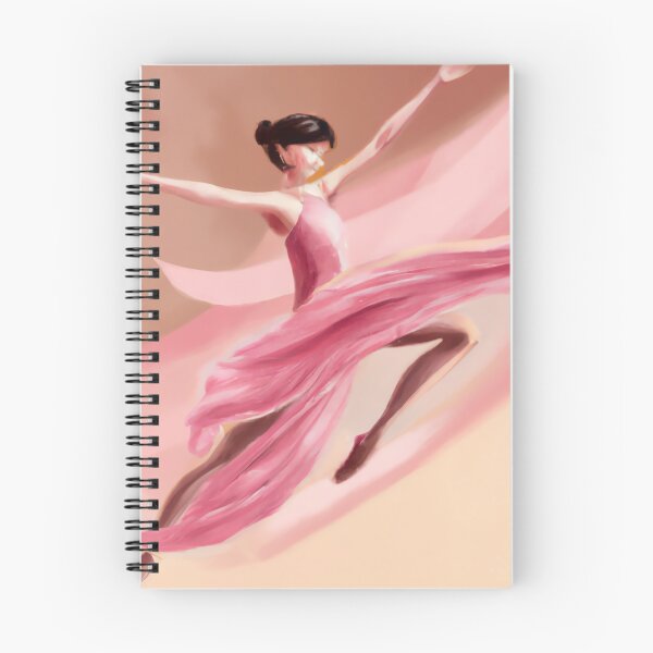 Item preview, Pink Abstract Ballerina Drawing designed and sold by OmniaDea.