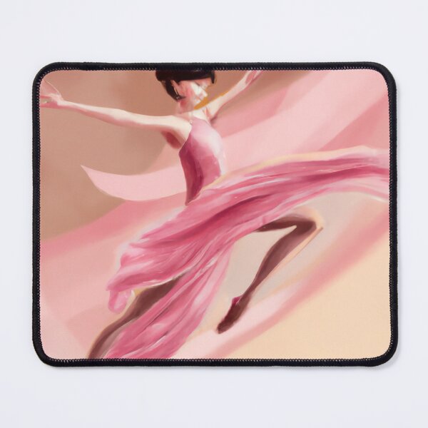 Item preview, Pink Abstract Ballerina Drawing designed and sold by OmniaDea.
