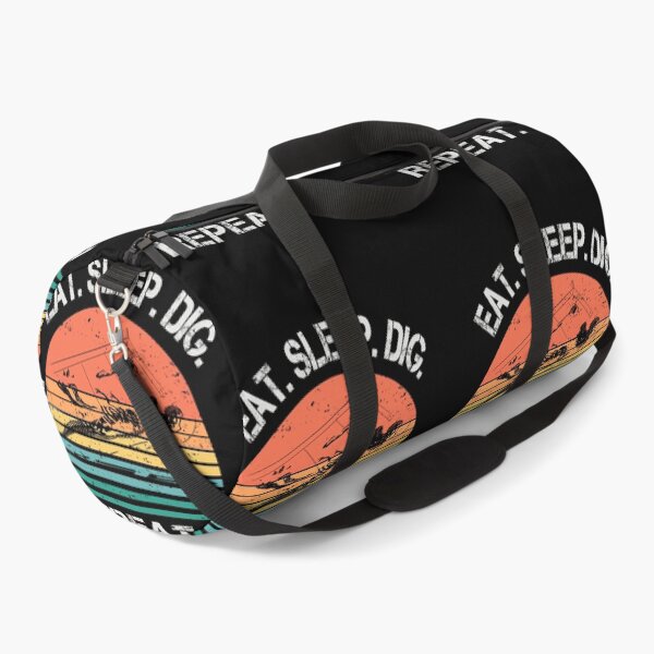 Item preview, Archeology retro sunset eat sleep dig repeat designed and sold by TipTopTapo.