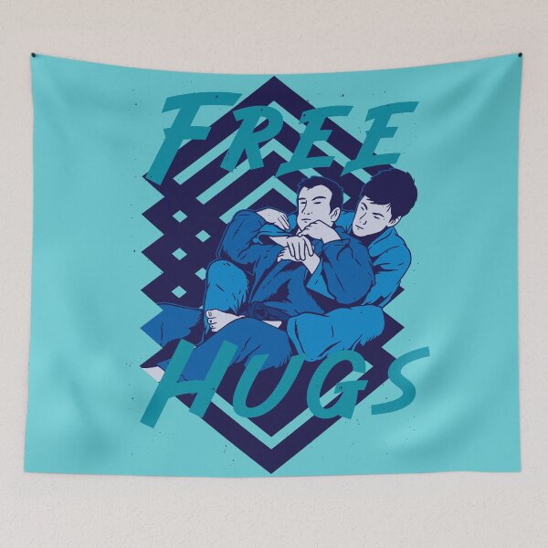 Item preview, Free Hugs BJJ Martial Arts designed and sold by kenix73.
