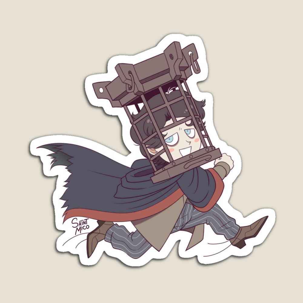 Animan Alfred Sticker for Sale by aloeverabastard