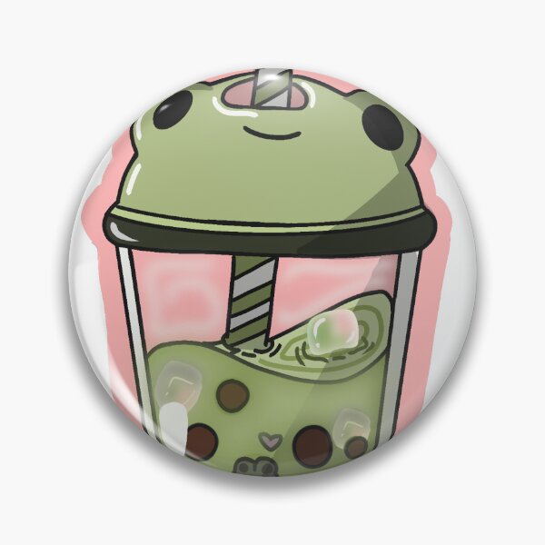 Item preview, Bubble Tea Frog designed and sold by Lottie-Draws.