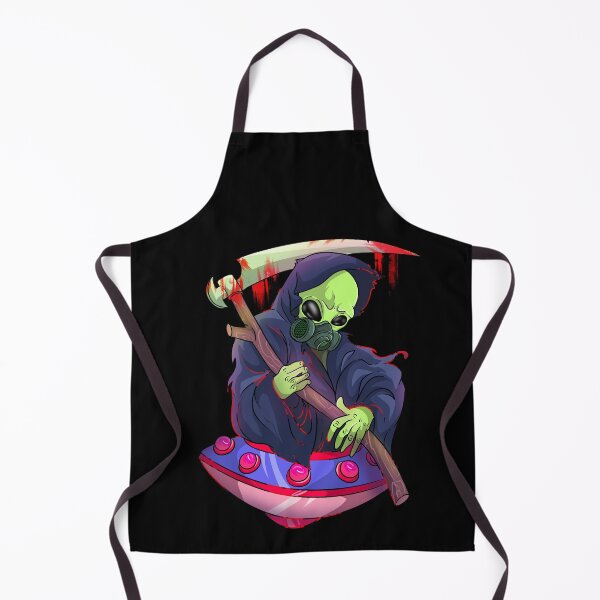 Item preview, Reaper Riding Pink Ufo Space Alien designed and sold by BlackSheepEllis.