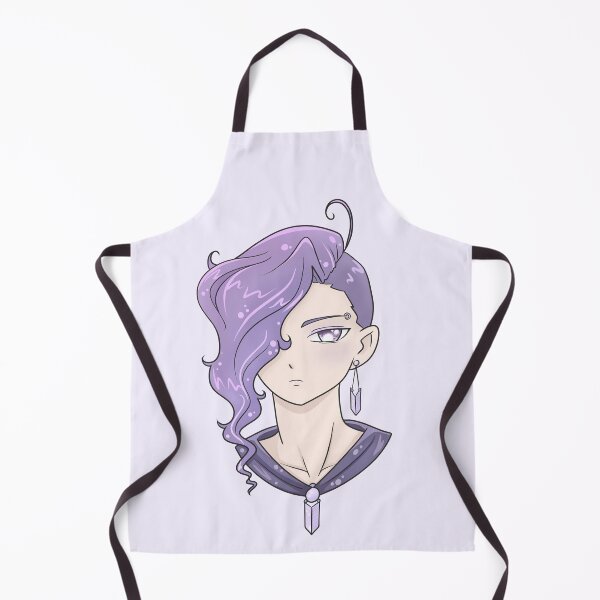 Item preview, Purple-Haired Manga Girl designed and sold by kabocha-chan.