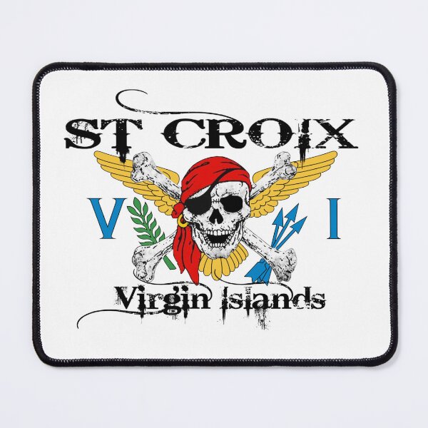 Item preview, St. Croix Virgin Islands - Pirate Flag designed and sold by marquet65.
