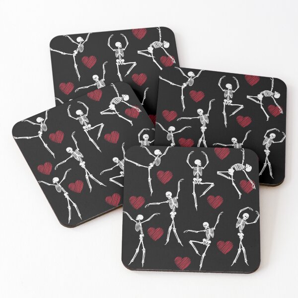 Item preview, Dancing skeletons pattern designed and sold by Jessieadel.