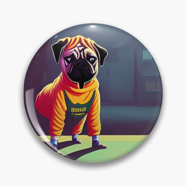 Item preview, Neighbourhood watch pug designed and sold by Seanyah.