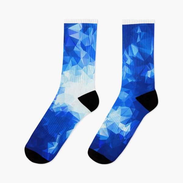 Item preview, Blue polygons designed and sold by myikigai.