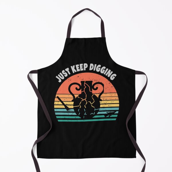 Item preview, Broken jug Archeology retro sunset just keep digging designed and sold by TipTopTapo.