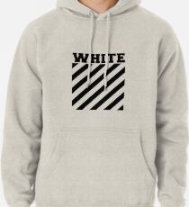 Off-white logo stripes Pullover Hoodie