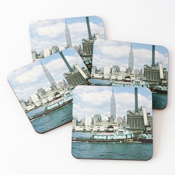 Item preview, 1970s - New York City Skyline with the Empire State Building and a Smokestack designed and sold by thatwaslife.