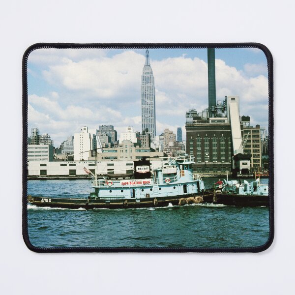 Item preview, 1970s - New York City Skyline with the Empire State Building and a Smokestack designed and sold by thatwaslife.