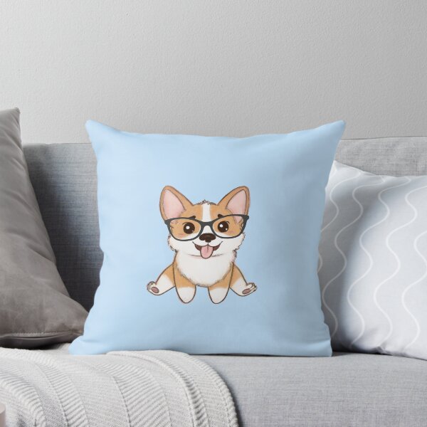 Item preview, Corgi with Glasses designed and sold by Calista Media.
