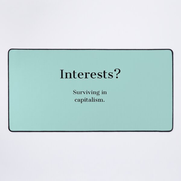 Item preview, And what's your interests? designed and sold by sarantis.