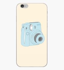 Kawaii Polaroid Instax Blue iPhone Case
