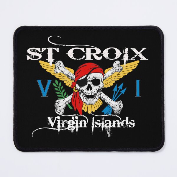 Item preview, St. Croix Virgin Islands - Pirate Flag designed and sold by marquet65.