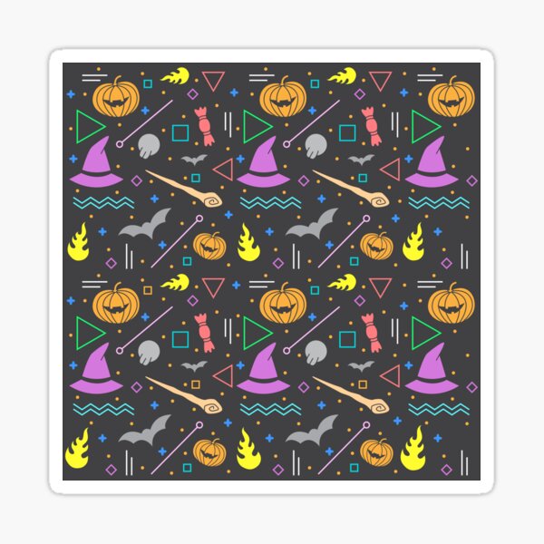 Halloween Witch Mix Sticker