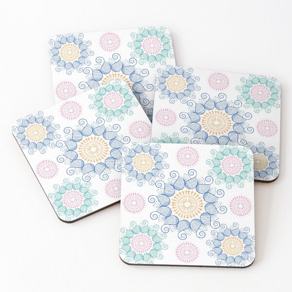 Item preview, Indigo Mint Paisley designed and sold by famenxt.
