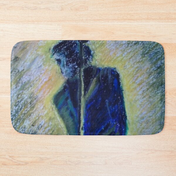 Item preview, Faceless singer rock star and mike stand art designed and sold by WorldOfWendyArt.