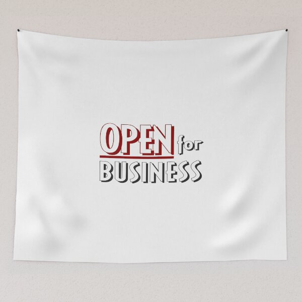Item preview, Open for Business designed and sold by WhatDaFunk.
