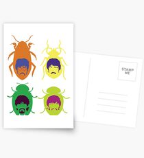 Beetles Postcards
