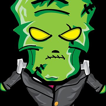 Artwork thumbnail, Halloween Frankenstein by BienThings