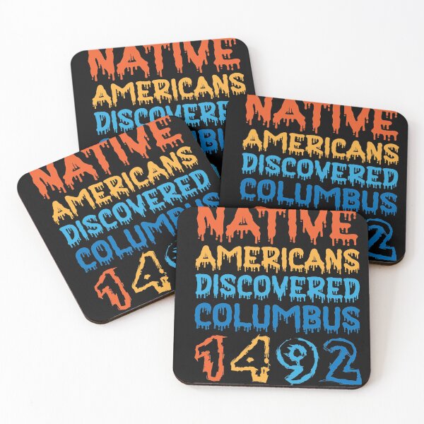Item preview, Native Americans Discovered Columbus 1492 designed and sold by TeeEagle.